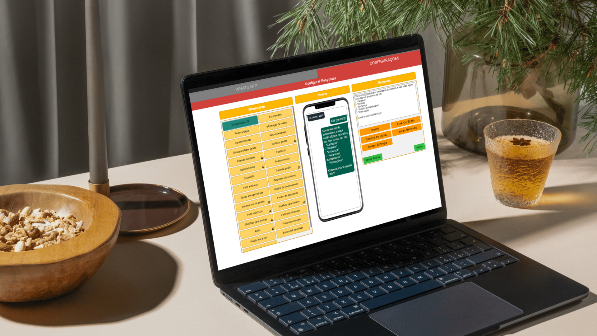 4. Robô de Atendimento